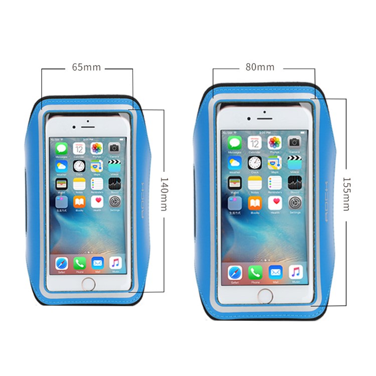 ROCK Ultra-thin Sports Running Jogging Armbands for iPhone 6s / 6 - Black-6