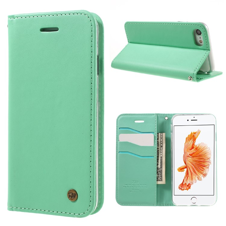 

ROAR KOREA Only One Leather Flip Case Cover for iPhone 8 / 7 4.7 inch - Cyan