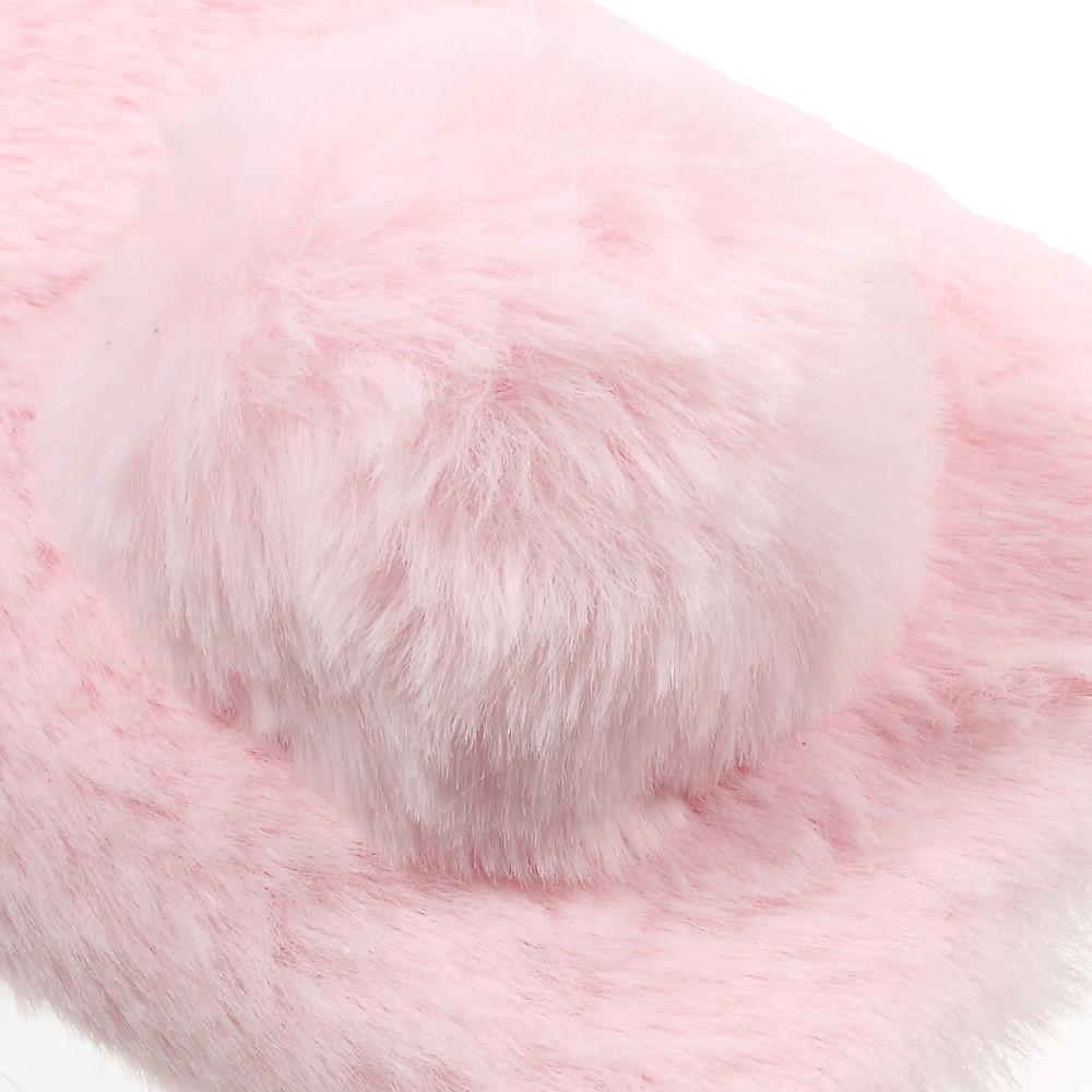 Bunny Shape Warm Fur TPU Phone Cover for iPhone 7 4.7 inch - Pink-9