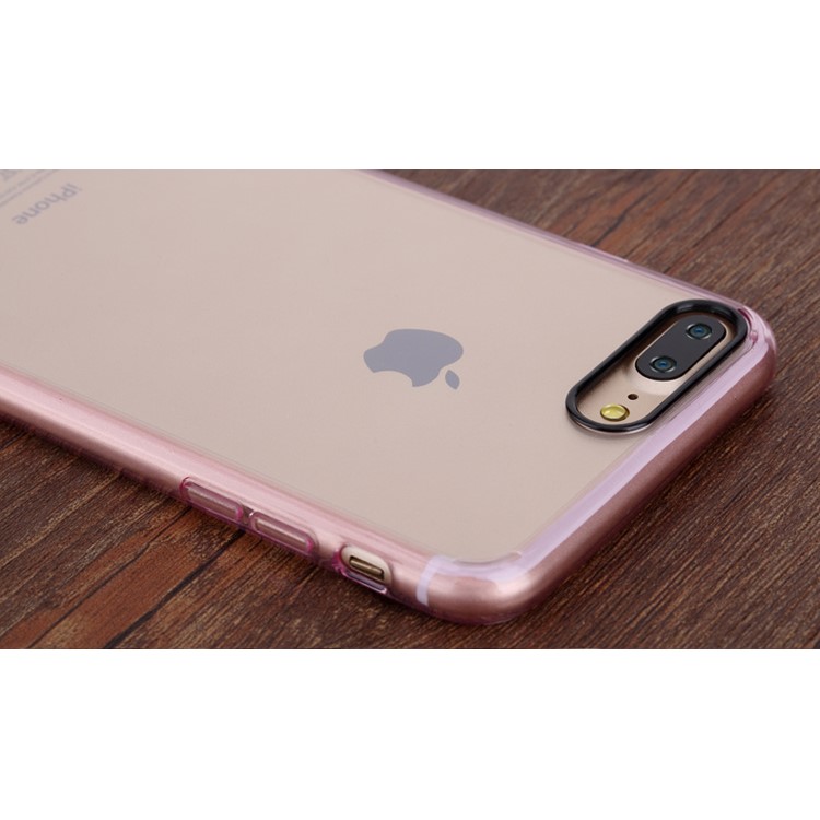 ROCK Pure Series PC + TPU Phone Case for iPhone 8/7 4.7 inch - Pink-2