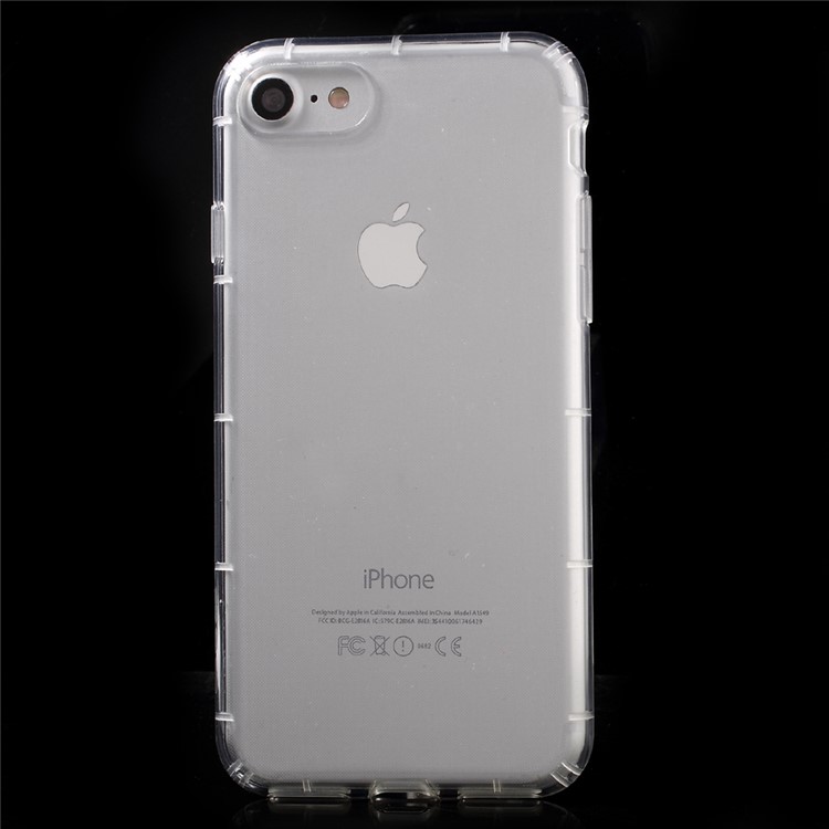Tampa de capa WUW Crystal Clear TPU para iPhone 8 Plus / 7 Plus 5.5 inch - transparente-2