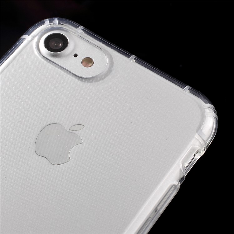 Tampa de capa WUW Crystal Clear TPU para iPhone 8 Plus / 7 Plus 5.5 inch - transparente-3