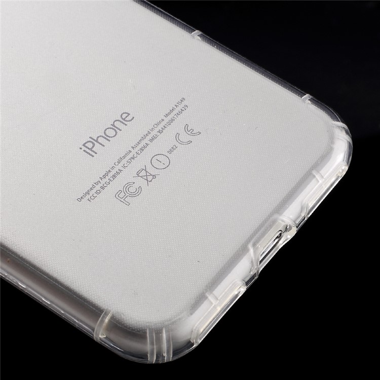 Tampa de capa WUW Crystal Clear TPU para iPhone 8 Plus / 7 Plus 5.5 inch - transparente-4