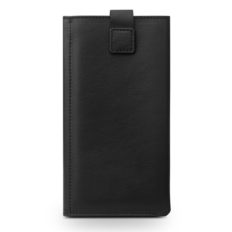 QIALINO Genuine Leather Wallet Pouch Phone Case for iPhone 8 / 7 4.7 inch - Black-1