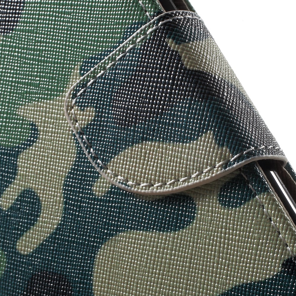 Padrão de impressão de couro Wallet Capa magnética para iPhone 8 / 7 4.7 inch - camuflagem padrão-8