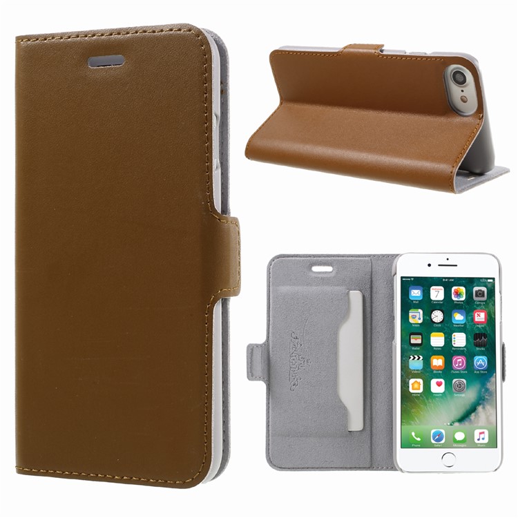 Двойной слот для карт памяти doormoon для iphone 7 4.7 inch - коричневый