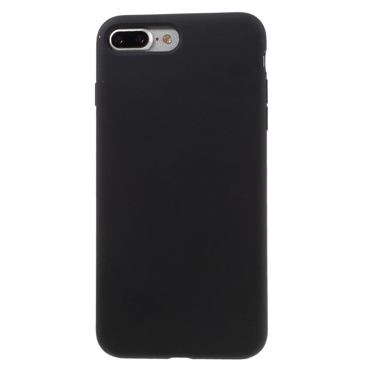 COTEETCI Element Series Rubberized Silicone PC Hybrid Case for iPhone 7 Plus - Black-1