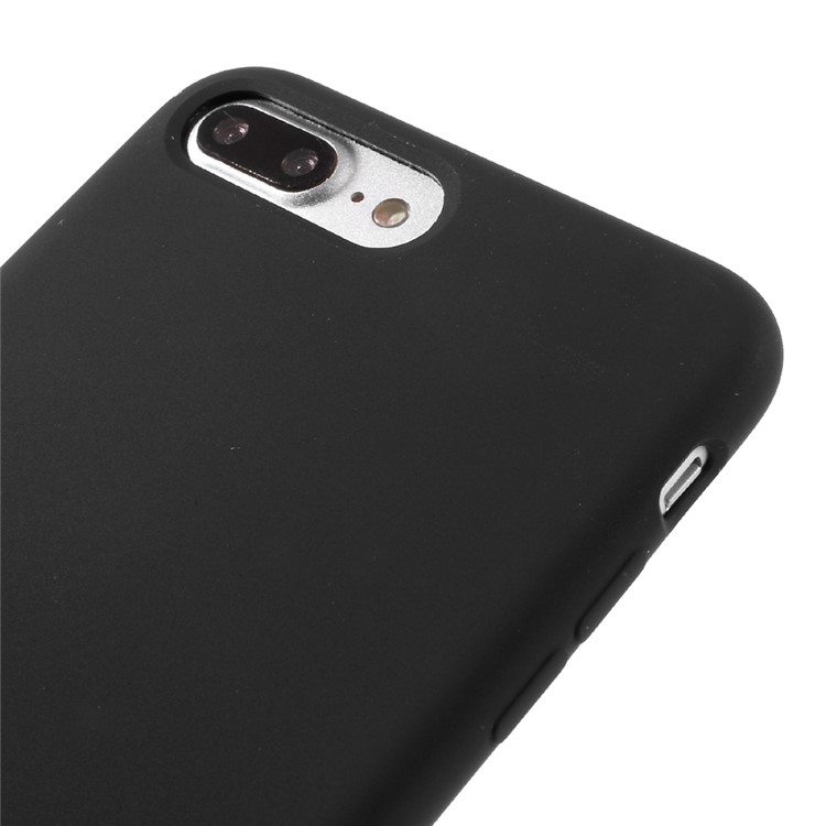 COTEETCI Element Series Rubberized Silicone PC Hybrid Case for iPhone 7 Plus - Black-1