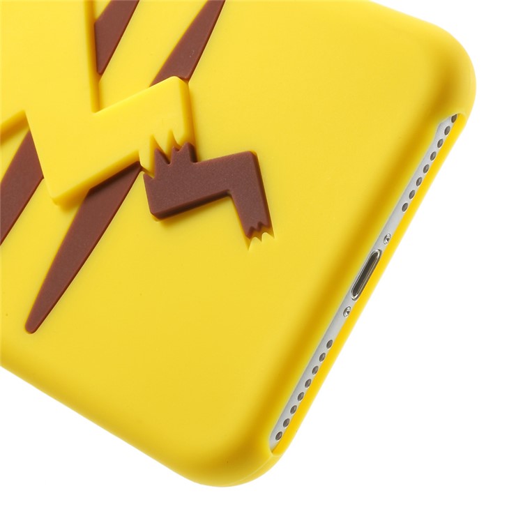 For iPhone 7 Plus 3D Pokemon Go Pikachu Soft Silicone Case-5