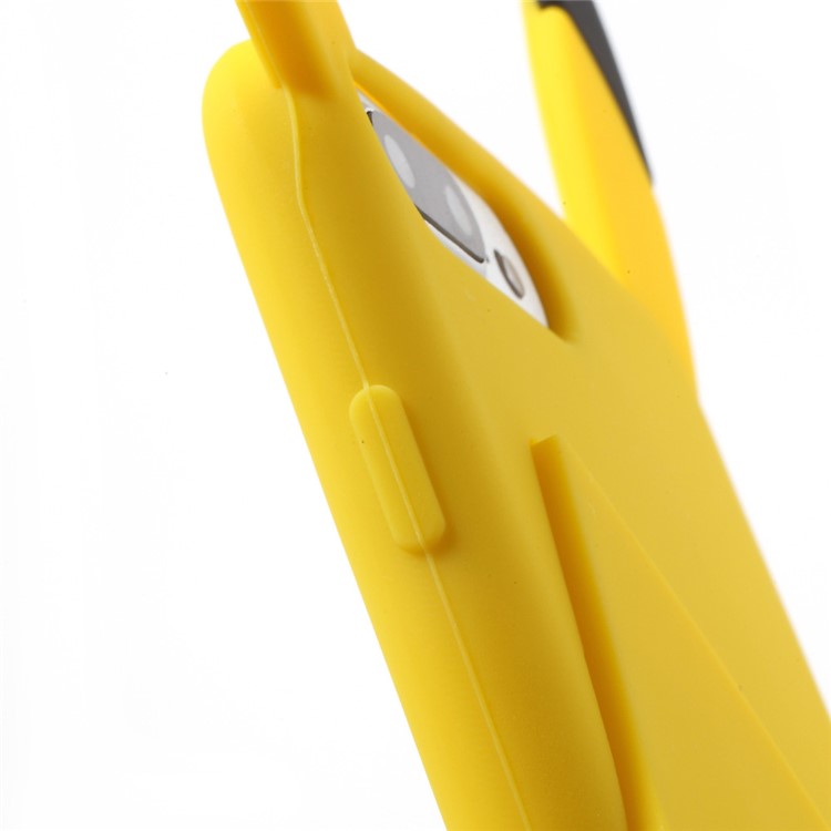 For iPhone 7 Plus 3D Pokemon Go Pikachu Soft Silicone Case-7