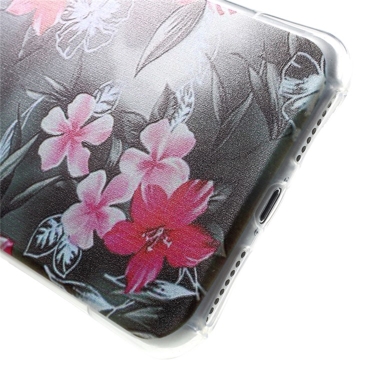 Drop Protection Patterned TPU Case for iPhone 7 Plus - Fresh Flowers-5