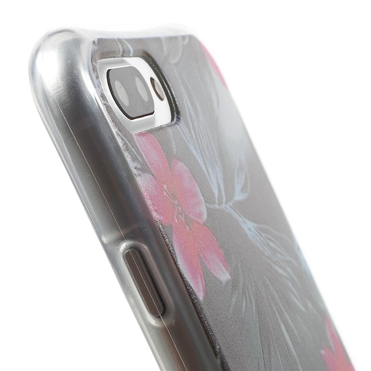 Drop Protection Patterned TPU Case for iPhone 7 Plus - Fresh Flowers-7