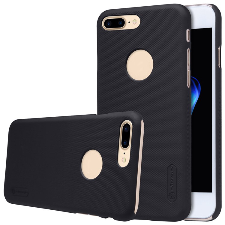 NILLKIN Fosco Escudo PC Hard Case Para Iphone 8 Plus / 7 Mais 5,5 Polegadas - Preto-6