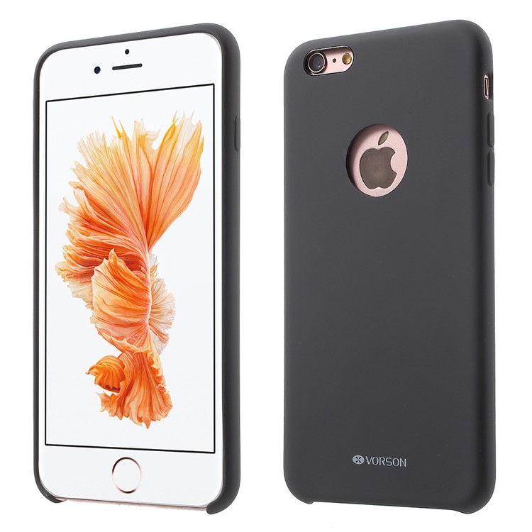VORSON Smooth PC Hard Case for iPhone 6s Plus/6 Plus 5.5 - Black-1