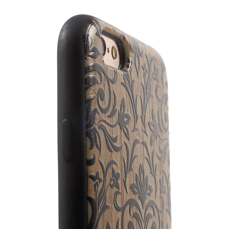 XINCUCO Unique Series for iPhone 6s Plus/ 6 Plus Creative Embossment Hard PC Back Case - Damask Flowers-7