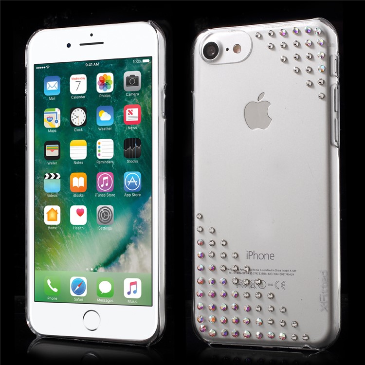 

X-FITTED Одобренный Чехол Для Мобильного Телефона Swarovski Для Iphone 8 / 7,47 - Серебряный