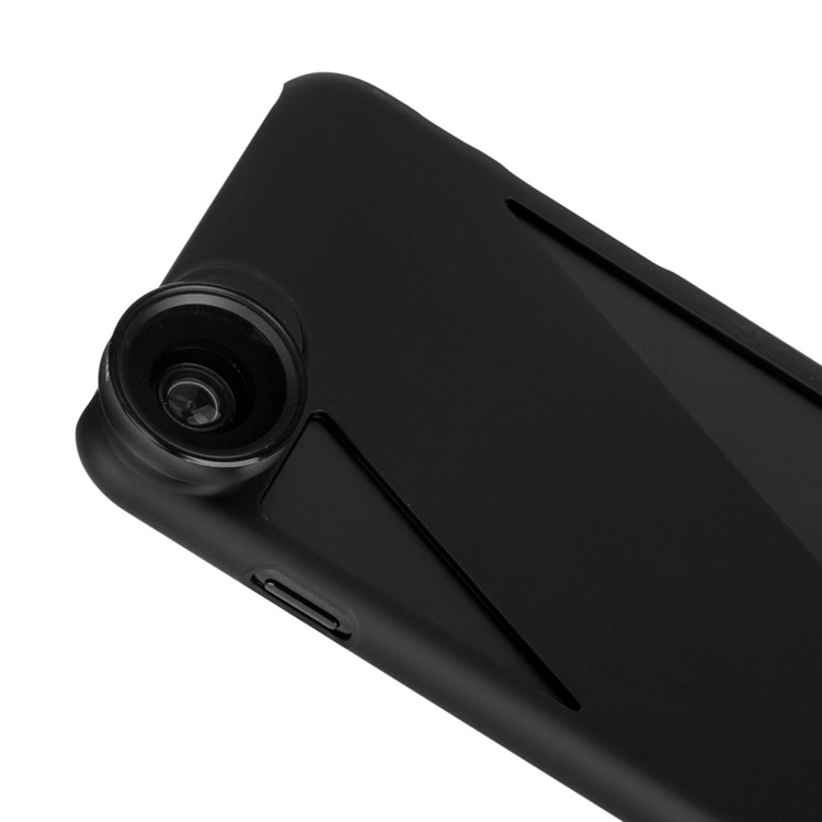 MOMAX X-Lens Case 2 in 1 Clip-on 120° Wide Angle + 15X Macro Lens Set for iPhone 8 / 7 - Black-6