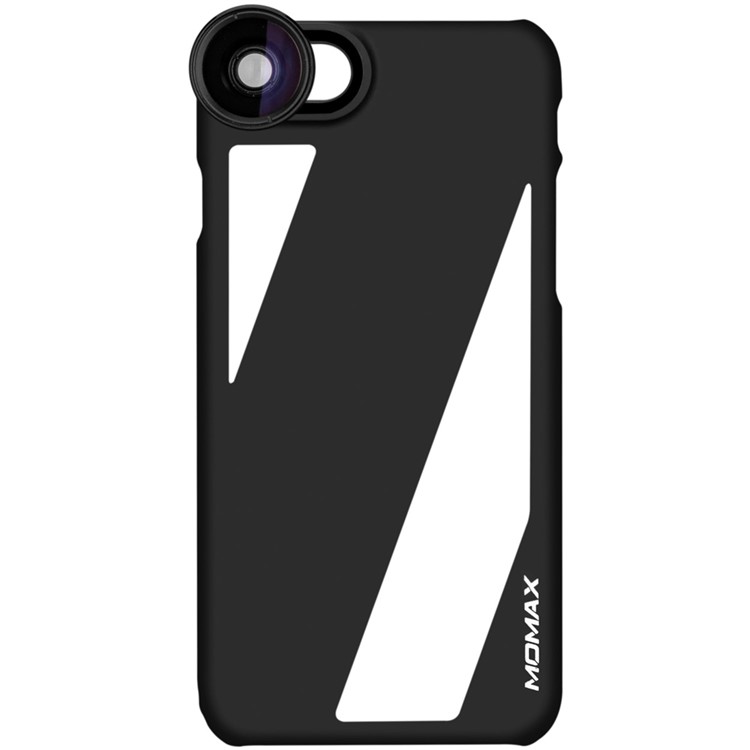 MOMAX X-Lens Case 2 in 1 Clip-on 120° Wide Angle + 15X Macro Lens Set for iPhone 8 / 7 - Black-7