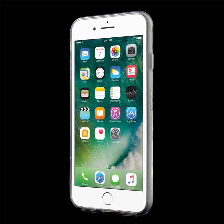 Clear IMD TPU Back Case for iPhone 7 4.7 inch - Multiple Bananas-3