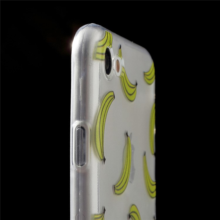 Clear IMD TPU Back Case for iPhone 7 4.7 inch - Multiple Bananas-7
