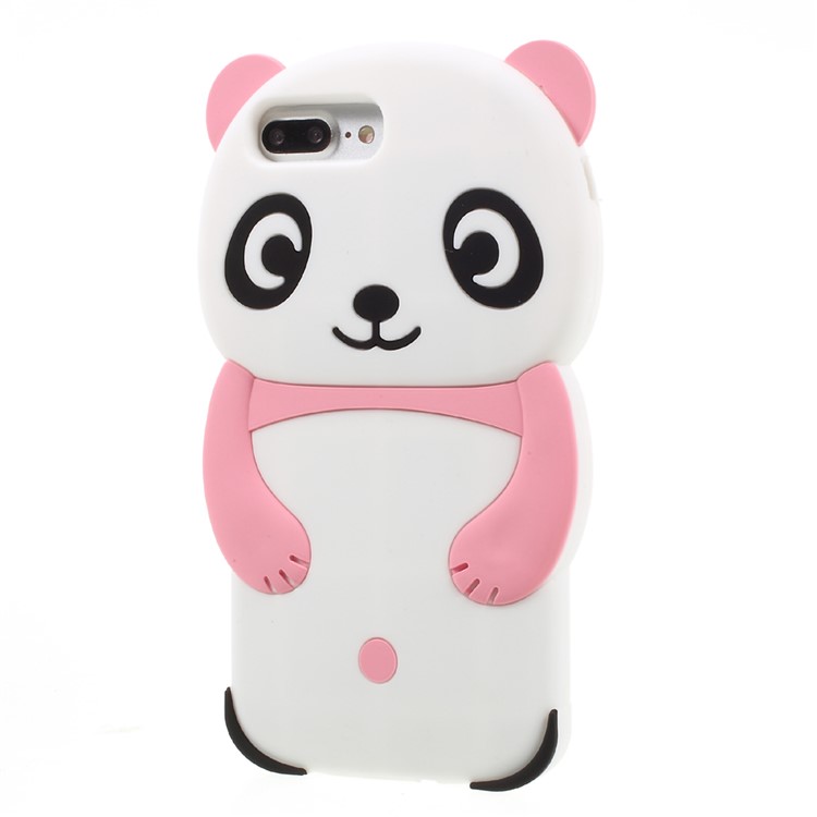 3D Cute Cartoon Silicone Protective Case for iPhone 7 Plus 5.5 inch - Panda-2