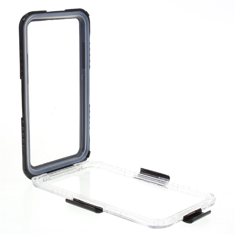 For iPhone 7 Plus / 6s Plus / 6 Plus IP68 Underwater Waterproof Case Dirt/Dust/Snow Proof Cover - Black-10