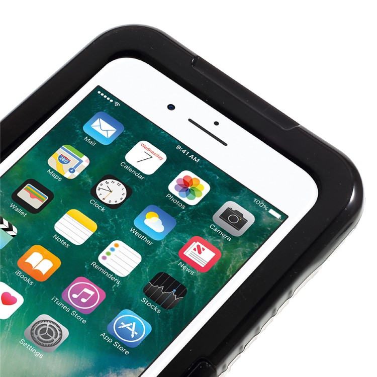 For iPhone 7 Plus / 6s Plus / 6 Plus IP68 Underwater Waterproof Case Dirt/Dust/Snow Proof Cover - Black-7