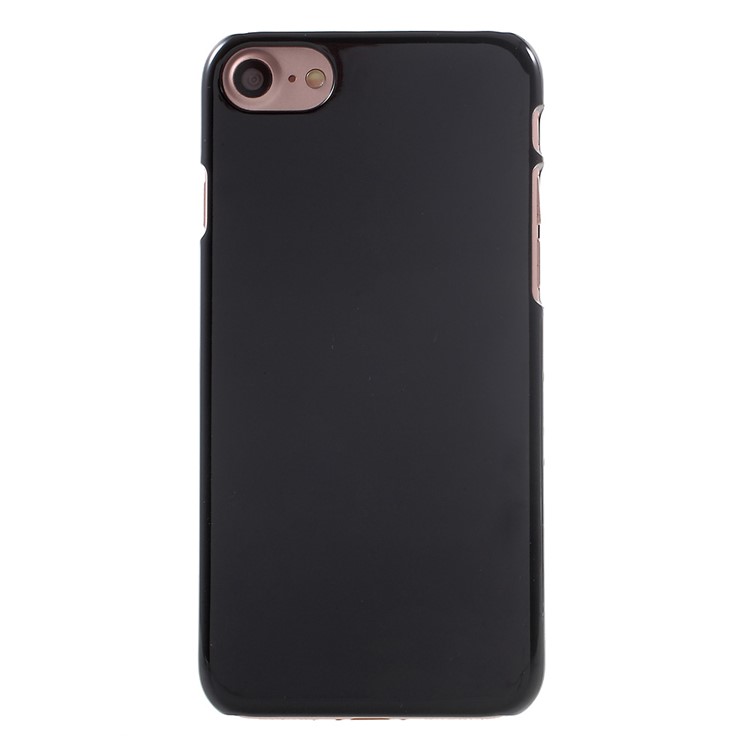 100Pcs/Lot Glossy PC Hard Mobile Phone Case for Apple iPhone 7 4.7 inch (2016) - Black-2