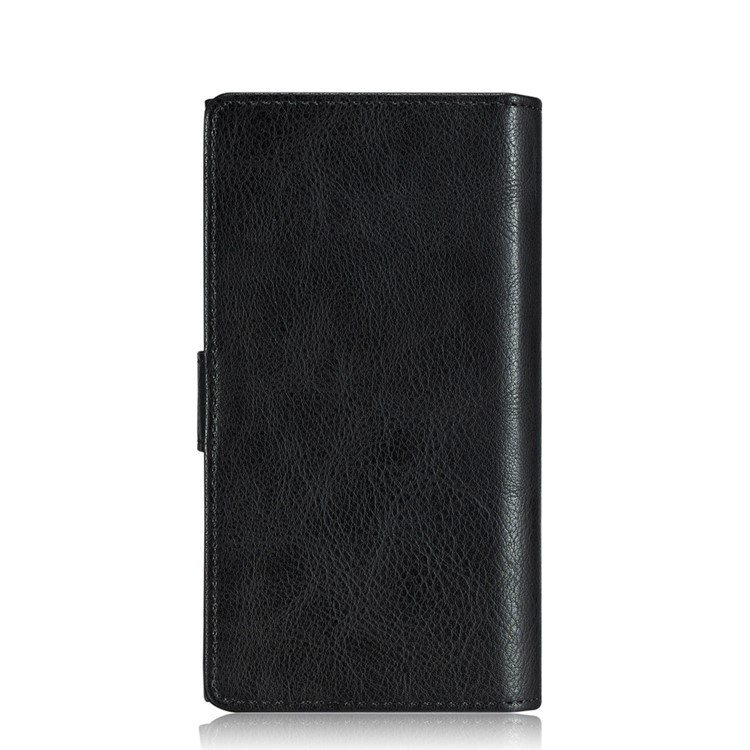 DG. MING Para La Billetera De Múltiples Ranuras De Cuero Dividida De Iphone 7 + Funda Extraíble Para PC - Negro-3