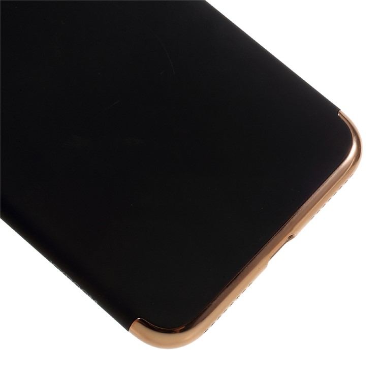JOYROOM Rubberized Plating Hard Cover for iPhone 7 Plus - Black-4