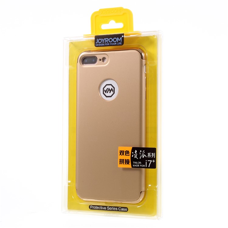 joyroom rubberized plating shell cover for iphone 7 plus gold tvc mall joyroom rubberized plating shell cover for iphone 7 plus gold tvc mall