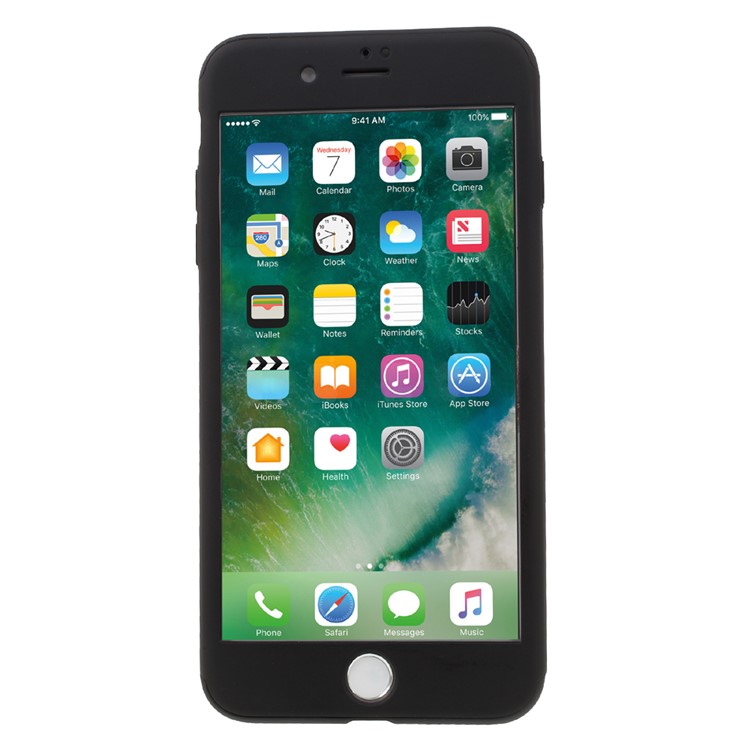 JOYROOM Beetle 360-Degree Protection Kit with PC Case + Screen Protector for iPhone 7 Plus - Black-2