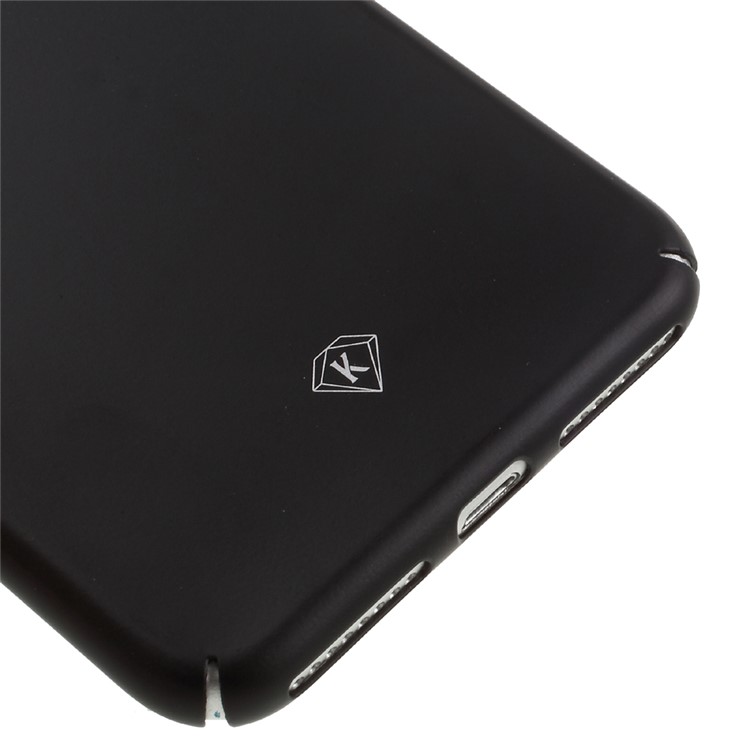KINGXBAR 0.6mm Smooth Plastic Case for iPhone 7 Plus - Black-4