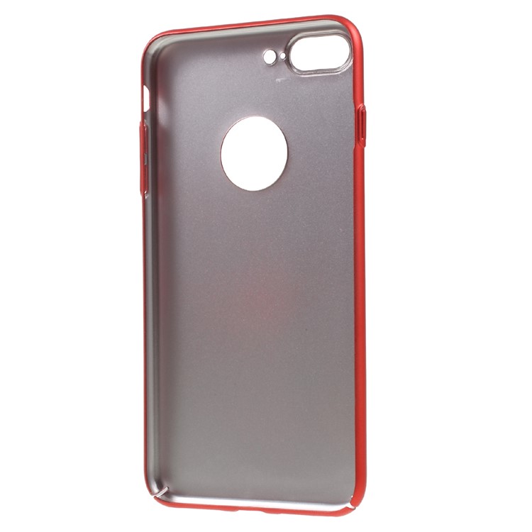 KINGXBAR 0.6mm Shell de plástico suave para el iPhone 8 Plus / 7 Plus - rojo-5