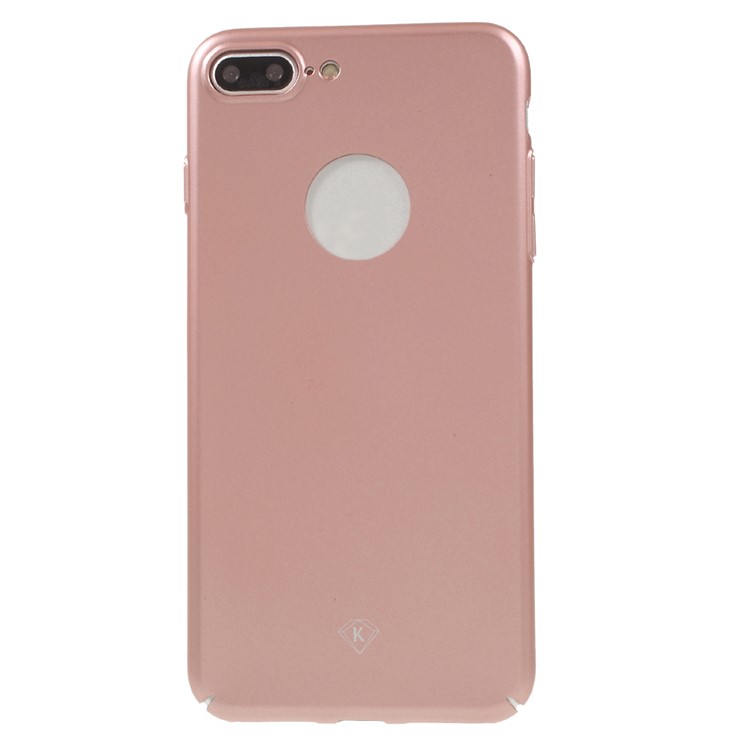 KINGXBAR 0.6mm Smooth Hard Case for iPhone 8 Plus / 7 Plus - Rose Gold-2