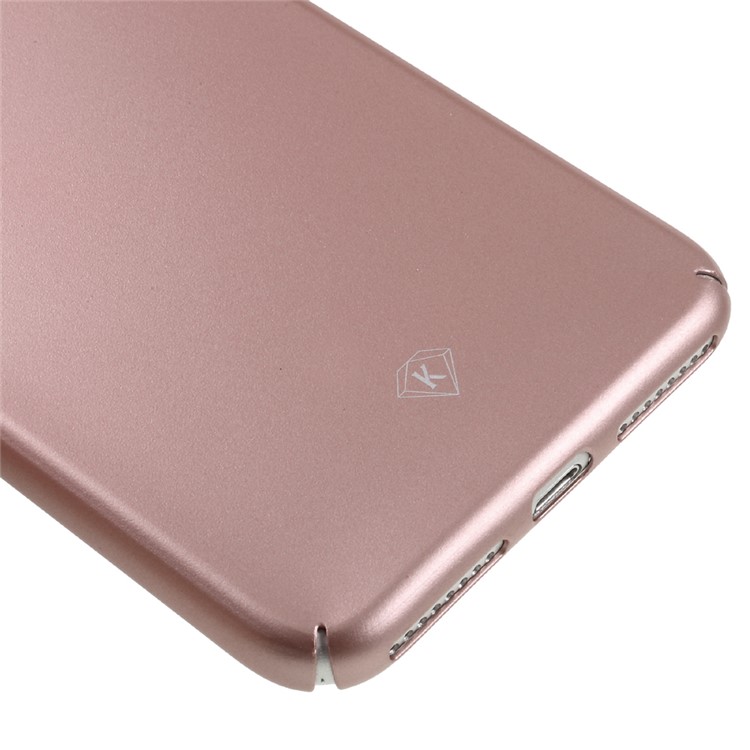 KINGXBAR 0.6mm Smooth Hard Case for iPhone 8 Plus / 7 Plus - Rose Gold-4