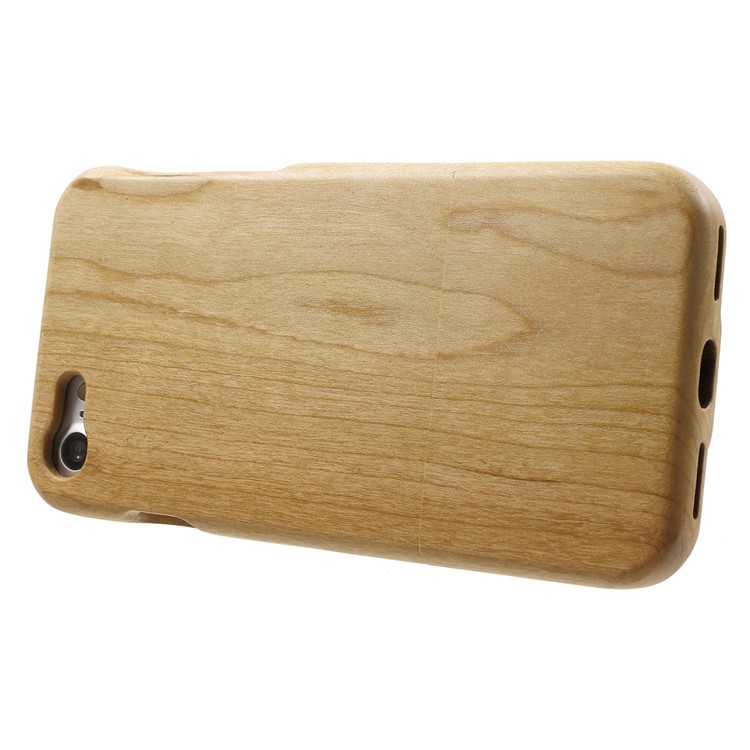 Detachable Natural Wood Hard Case for iPhone 7 - Beige-3