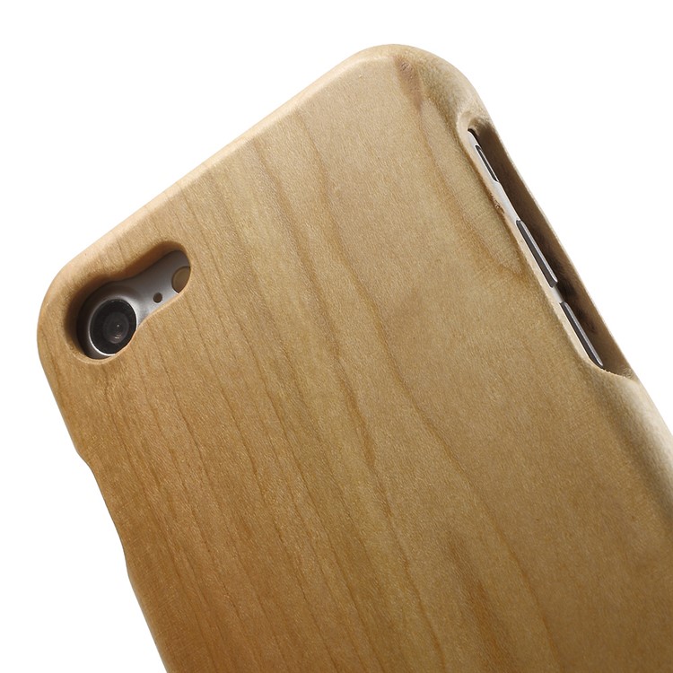 Detachable Natural Wood Hard Case for iPhone 7 - Beige-6