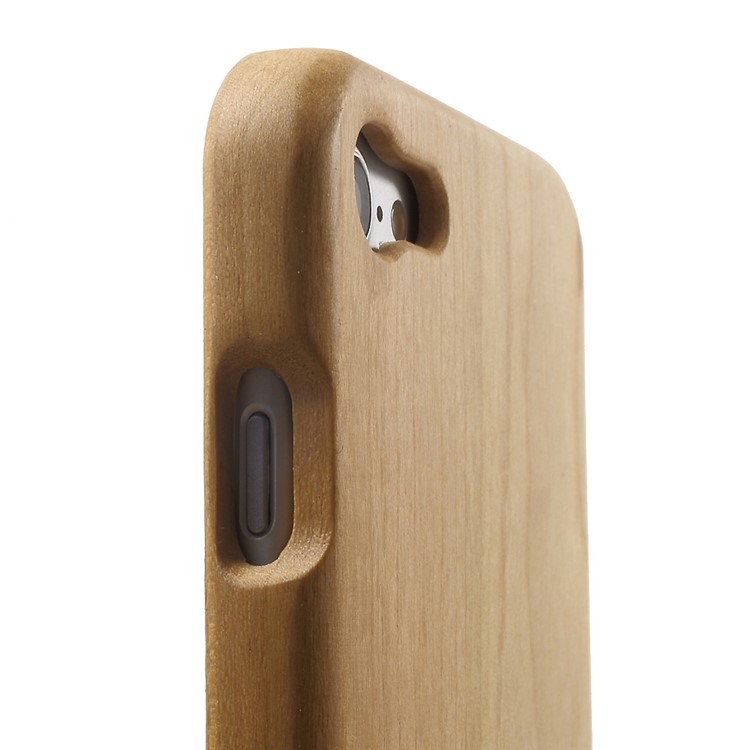 Detachable Natural Wood Hard Case for iPhone 7 - Beige-7
