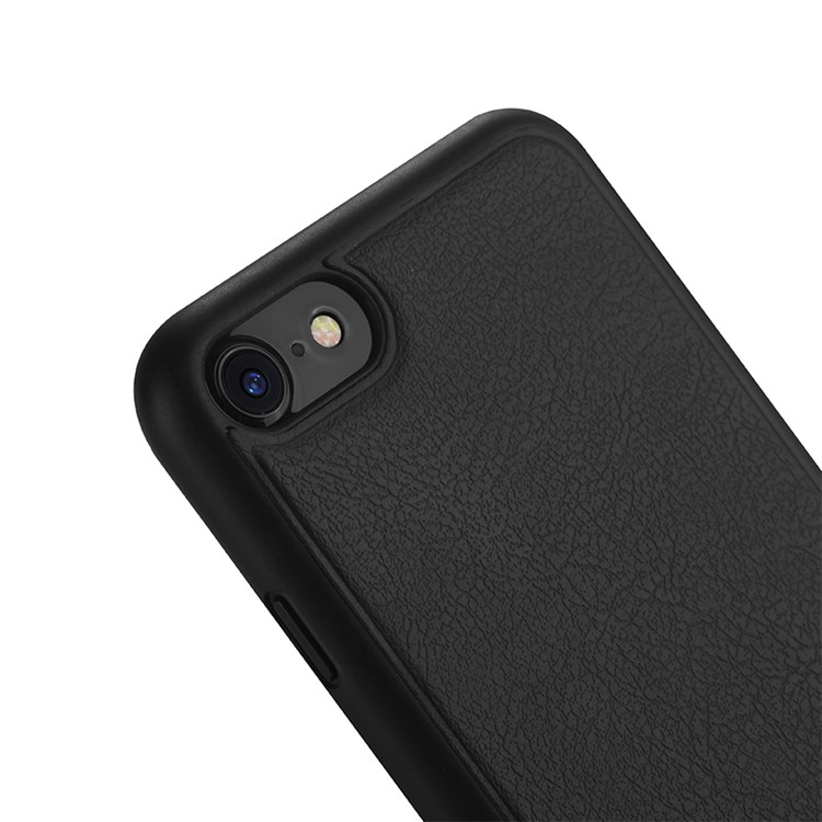 BENKS Magnetic Leather Coated PP Case for iPhone 7 - Black-3