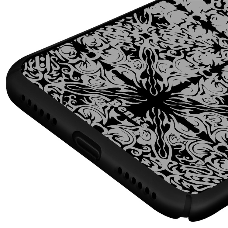 BENKS Magic Chocolate Totem Laser Engraving Hard Plastic Case for iPhone 7 - Black-6