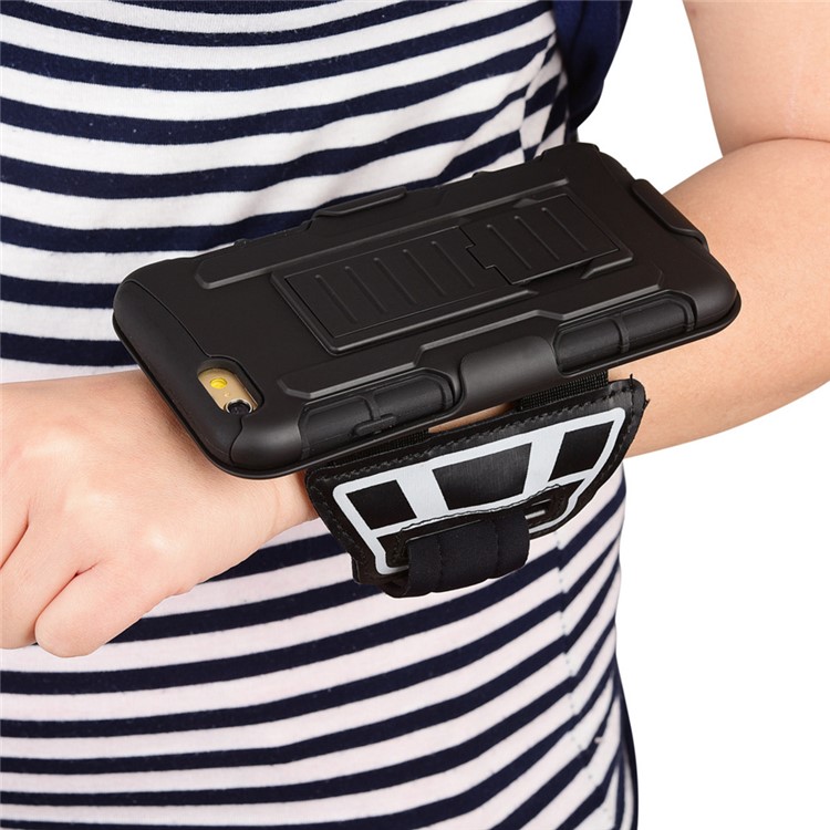 Outdoor Sports Forearm Band Running Armband Wristband with Armor Case Cover for iPhone 6s / 6-5