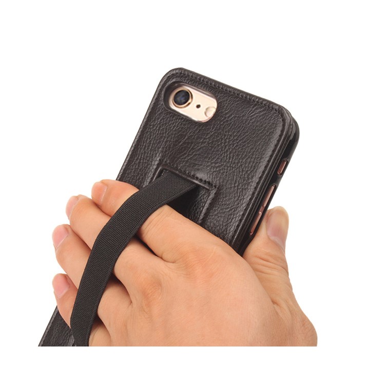 Detachable 2-in-1 Multi Card Slots Wallet Phone Case for iPhone 6s / 6 - Black-7