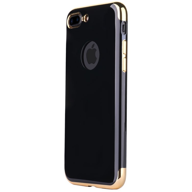 JOYROOM Glossy TPU Protector Cover for iPhone 7 Plus - Black-3