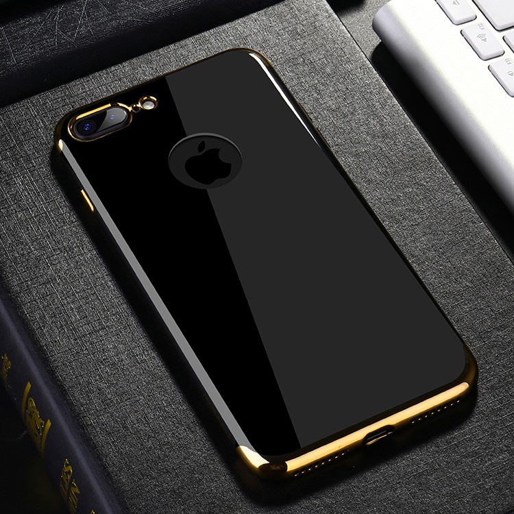 JOYROOM Glossy TPU Protector Cover for iPhone 7 Plus - Black-9