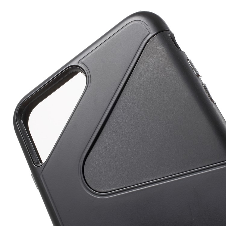 Hybrid PC + TPU 2-in-1 Case for iPhone 7 4.7 - Black-5