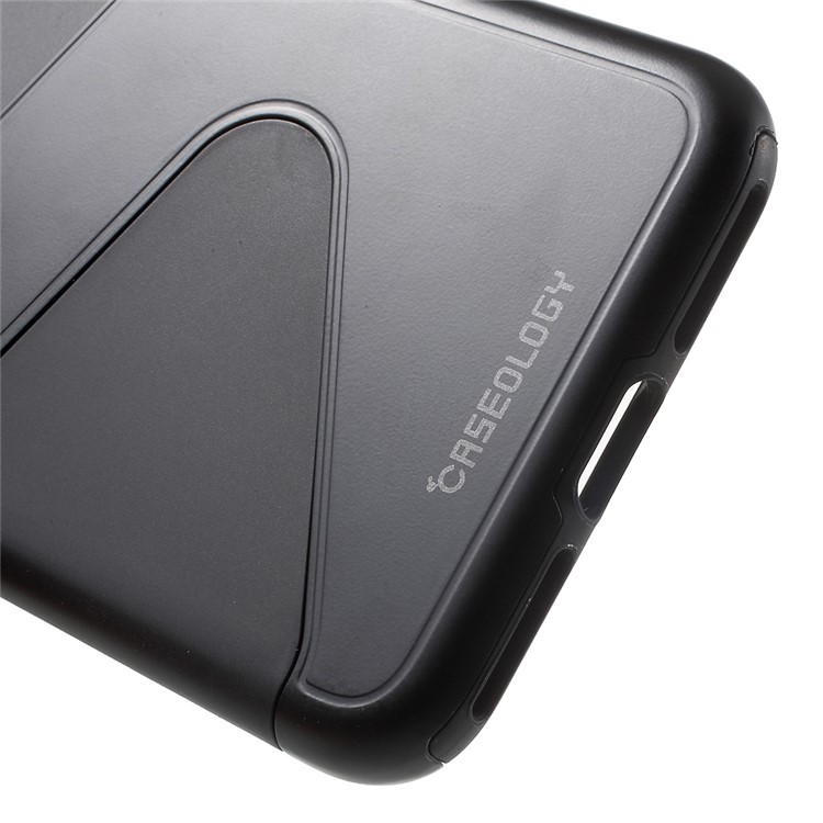 Hybrid PC + TPU 2-in-1 Case for iPhone 7 4.7 - Black-6