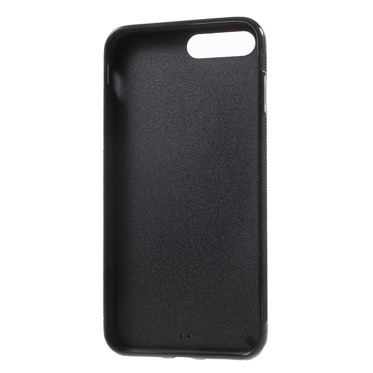 Diamond Decor 3D Wing Aluminium Alloy Coated TPU Edges Hard PC Case for iPhone 7 Plus 5.5 - Black-5