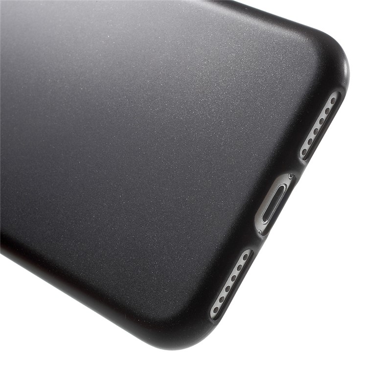 Rubberized Soft TPU Case for iPhone 7 4.7 - Black-5