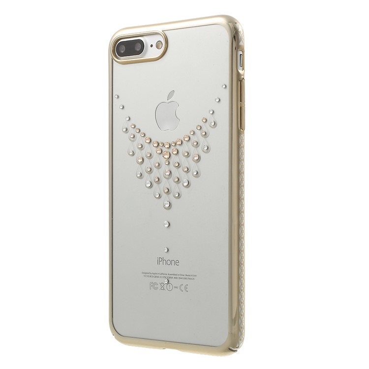 KINGXBAR Diamond Decorated Hard Case for iPhone 7 Plus - Dew of Starry Sky-3